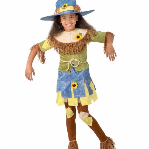 Princess Paradise Halloween Girls Selena The Scarecrow Costume - Medium Costume Perspective: front