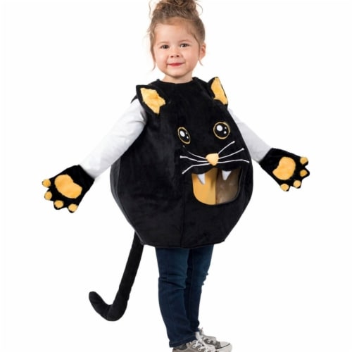 Princess Girls Feed Me Kitty Child Costume - Extra Small & Small Costume Perspective: front