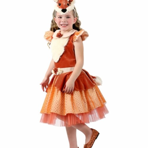Princess Paradise 410070 Girls Peace the Pretty Fox Costume, Small Perspective: front