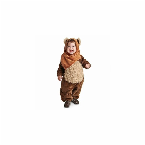 Princess Paradise Girls Star Wars Newborn Wicket Ewok Costume&#44; Ns3 Costume Perspective: front