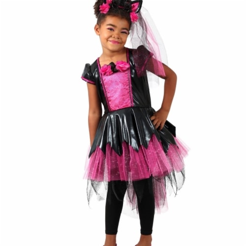 Princess Girls Dark Lady Unicorn Child Costume - Medium Costume Perspective: front