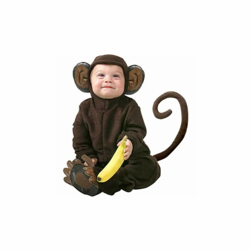 Princess Paradise 414033 Toddler Littlest Monkey Costume, 12-18 Month - Infant Perspective: front