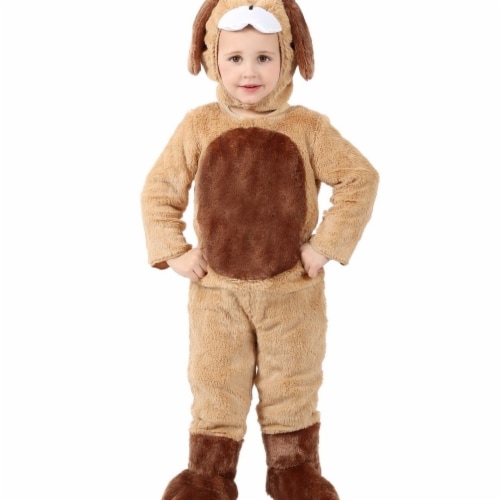 Princess Paradise 413949 Toddler Ben the Brown Puppy Costume, 6-12 Month - NS2 Perspective: front