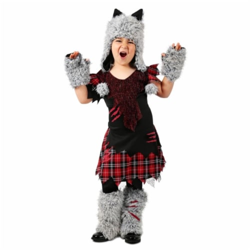Princess Paradise 414006 Child Wicked Werewolf Costume for Girls, Medium Perspective: front