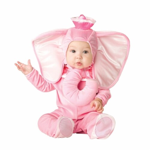 Princess Paradise 414071 Toddler Elle the Pink Elephant Costume, 12-18 Month - Infant Perspective: front