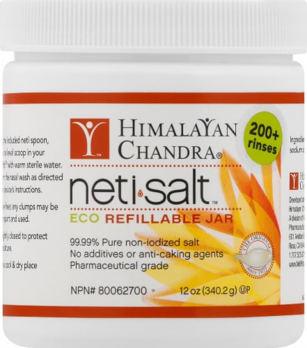 Himalayan Chandra  Neti Pot Salt Perspective: front