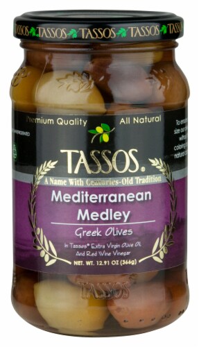 Tassos Mediterranean Medley Olives Perspective: front