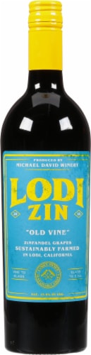 Michael David Winery Zinfandel Wine Perspective: front