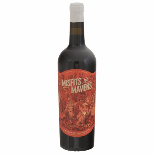 Misfits and Mavens® California Cabernet Sauvignon Perspective: front