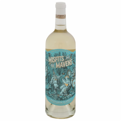 Misfits And Mavens Sauvignon Blanc Perspective: front
