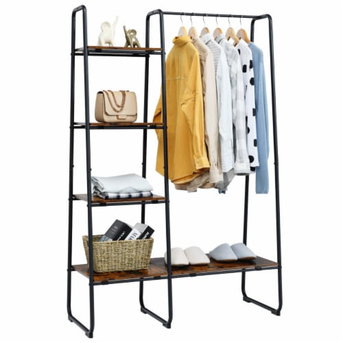 Free standing clothes rack deals