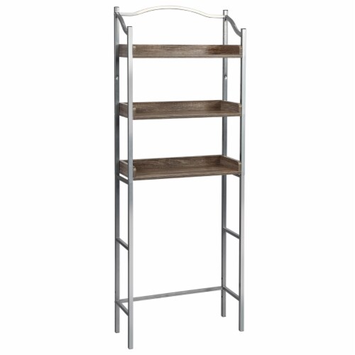 3-Tier Bathroom Spacesaver Storage Rack Perspective: front