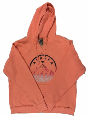 JC Marketing V-Notch Alaska Hoodie - Orange Perspective: front