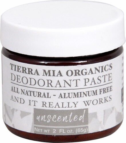Tierra Mia Organics  Deodorant Paste Unscented Perspective: front