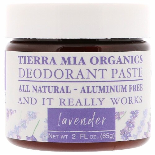 Tierra Mia Organics  Deodorant Paste Lavender Perspective: front