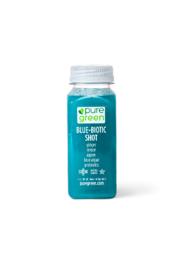 Pure Green Blue-Biotic Shot Perspective: front