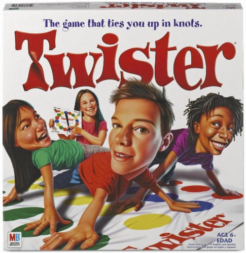 Hasbro Twister Twister Game Perspective: front