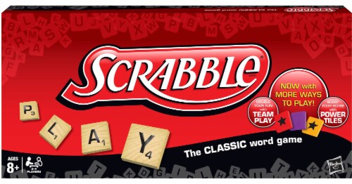 Hasbro Scrabble Board Game Perspective: front