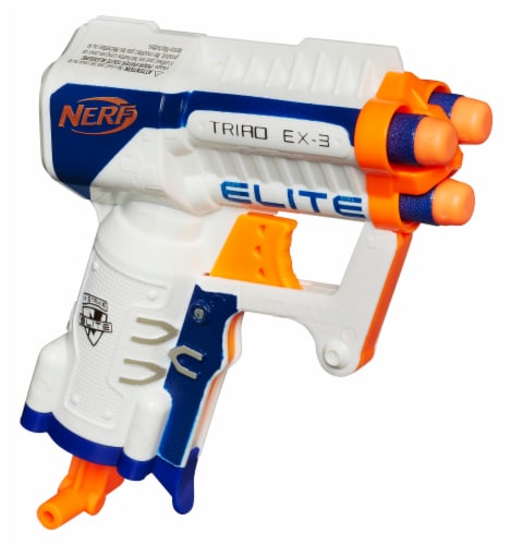 Nerf N-Strike Elite Triad Ex-3 Micro Blaster, 1 ct - Fry's Food Stores