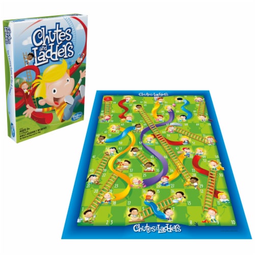 Chutes and Ladders® Board Game Perspective: front