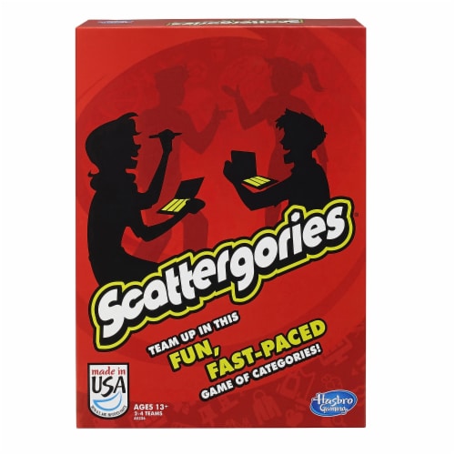 Hasbro Scattergories Game Perspective: front