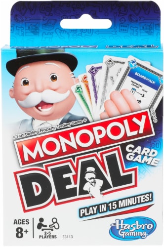 Hasbro Gaming Monopoly Deal Card Game Perspective: front