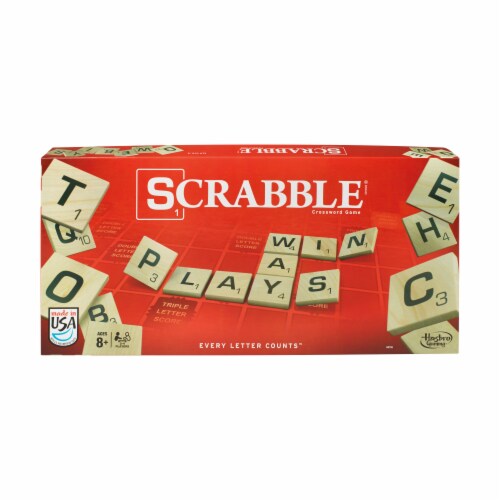 Scrabble Board Game Perspective: front