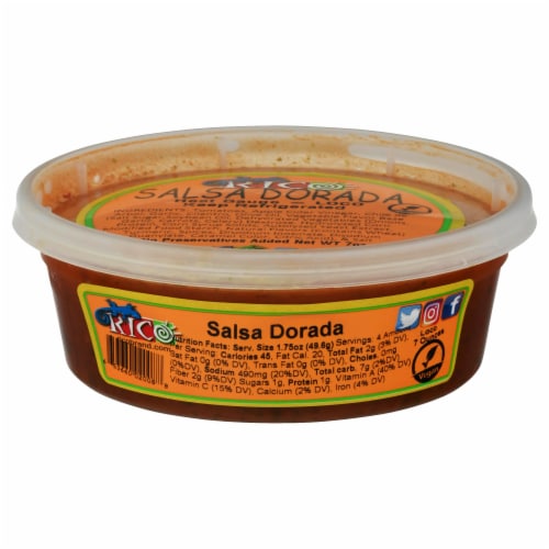 Rico Salsa Dorada Perspective: front