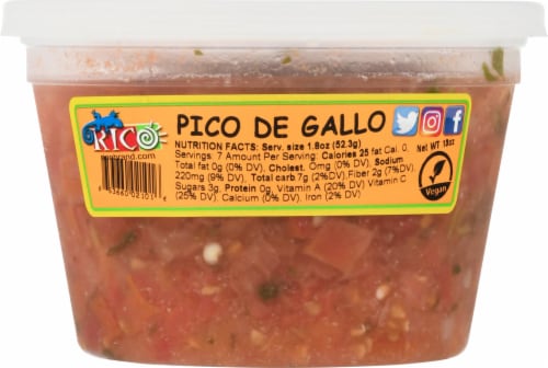 Rico Pico De Gallo Perspective: front