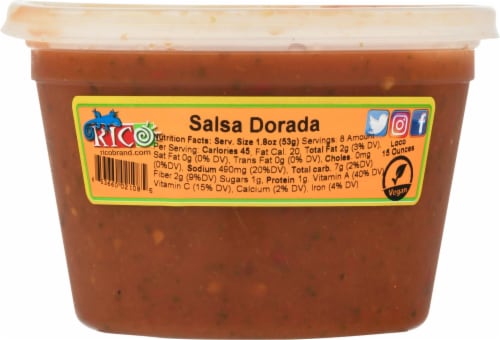 Rico Salsa Dorada Perspective: front