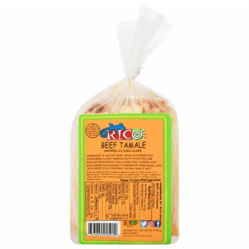 Rico Beef Tamales Perspective: front