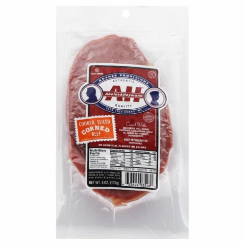 Abeles & Heymann Kosher Sliced Corned Beef Perspective: front