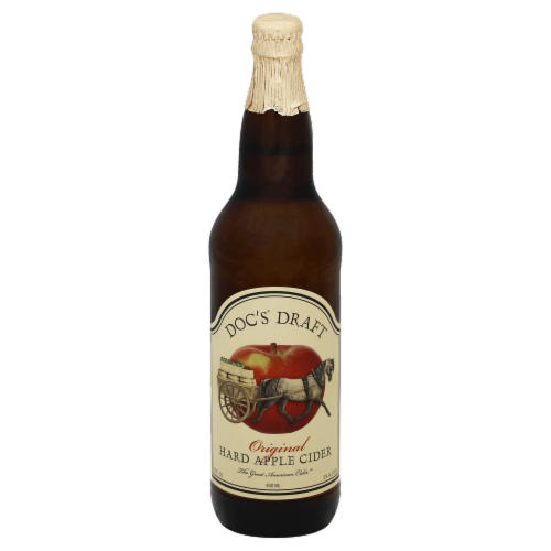 Doc's Draft Original Hard Apple Cider Perspective: front