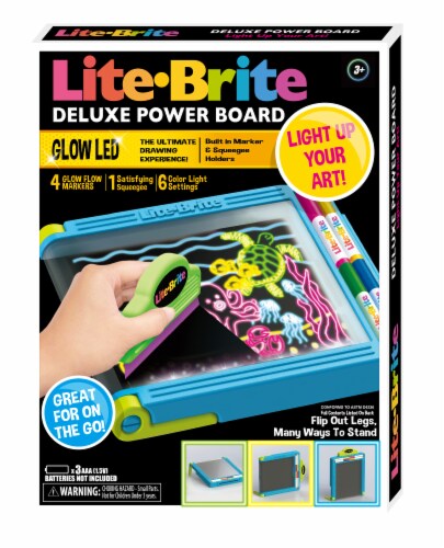Lite Brite Deluxe Power Board Perspective: front
