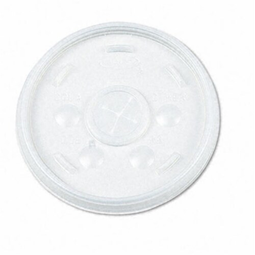 Plastic Lids- for 16-oz. Hot/Cold Foam Cups- Slip-Thru Lid- WE- 1000/Carton Perspective: front