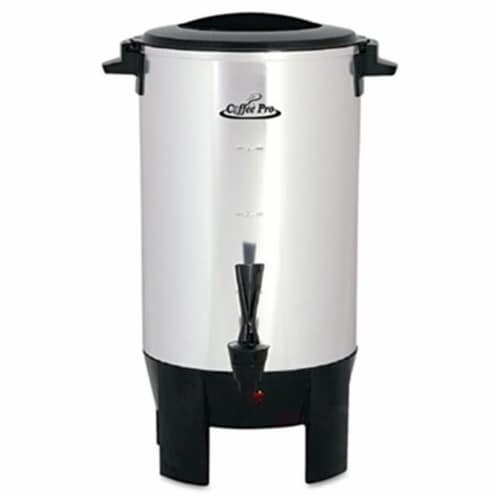 30-Cup Percolating Urn Stainless Steel Perspective: front