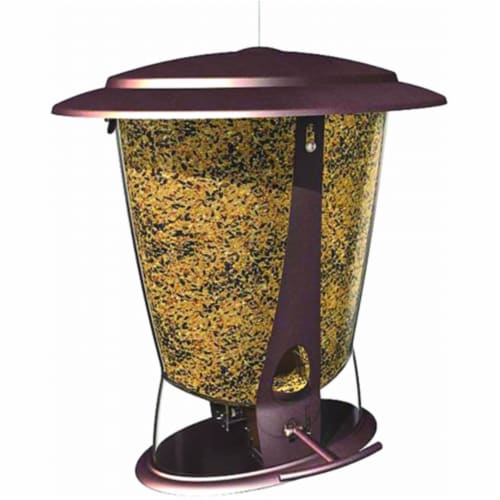 Squirrel X-2 Proof Bird Feeder 4 Lb Capacity Perspective: front