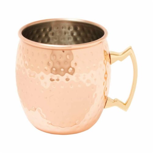 Hammered CopperPlated Finish Stainless Steel Moscow Mule Mug, 1 Kroger