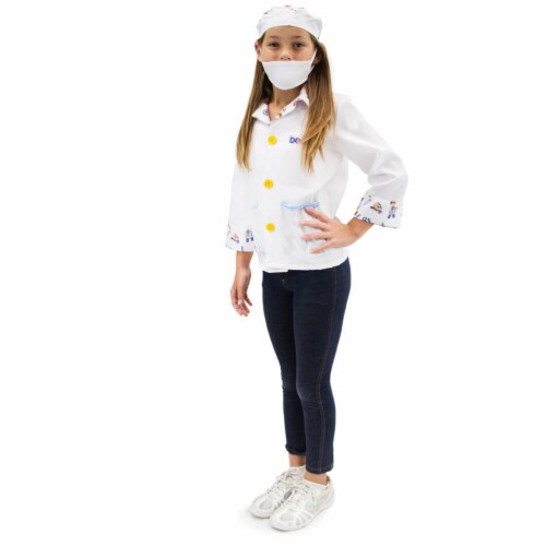 Brainy Doctor Childrens Costume&#44; Age 3-4 Perspective: front