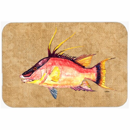 15 X 12 In. Hog Snapper Glass Cutting Board Large Size Perspective: front