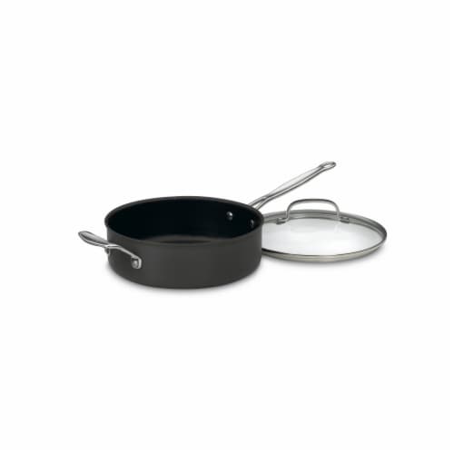 Cuisinart Culinary Collection 1 qt. Saucepan with Cover, Black