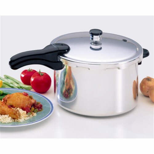 8-Quart Aluminum Pressure Cooker, 1 - Fry's Food Stores