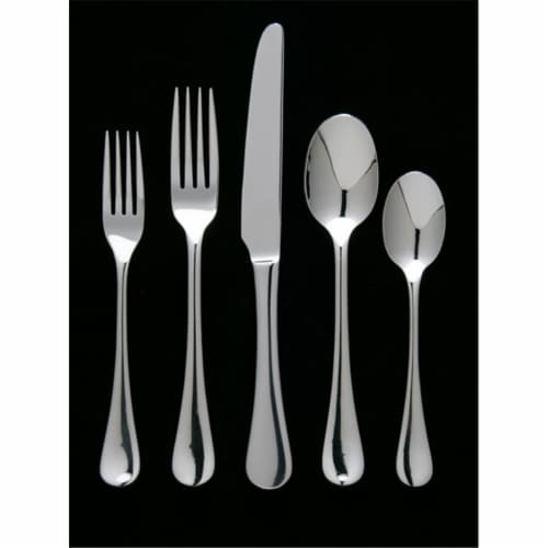 Varberg 5 Piece Place Setting - 18-0 Stainless - Mirror Finish Perspective: front