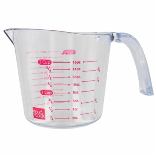 2 Cup Plastic Measuring Cup With Metric Equivalents