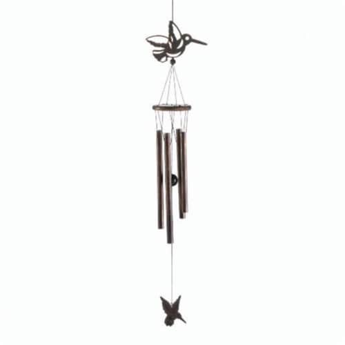 Hummingbird Wind Chime Perspective: front