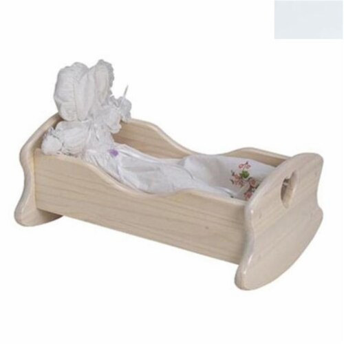 White doll cradle hotsell