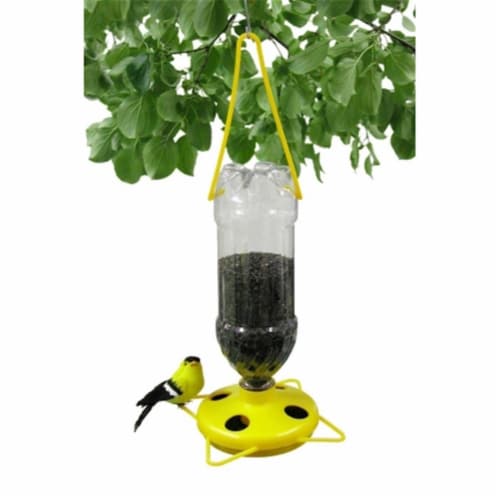 Soda Bottle Thistle Feeder - 2pk Perspective: front