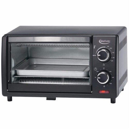 BLACK + DECKER 6-Slice Countertop Convection Toaster Oven - Silver, 1 ct -  Kroger