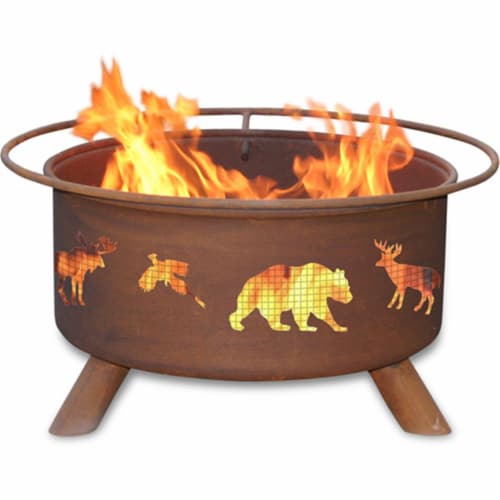 Wildlife Fire Pit Perspective: front
