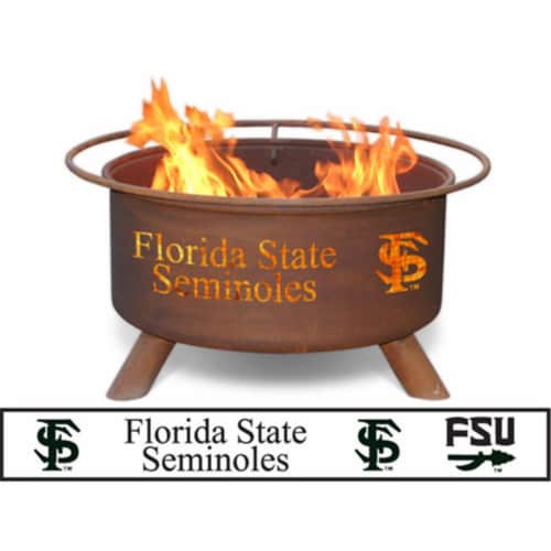 Florida State Fire Pit Perspective: front